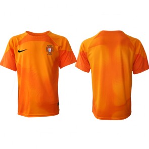Maillot de foot le Portugal Gardien de but Extérieur Monde 2022 Manches Courte